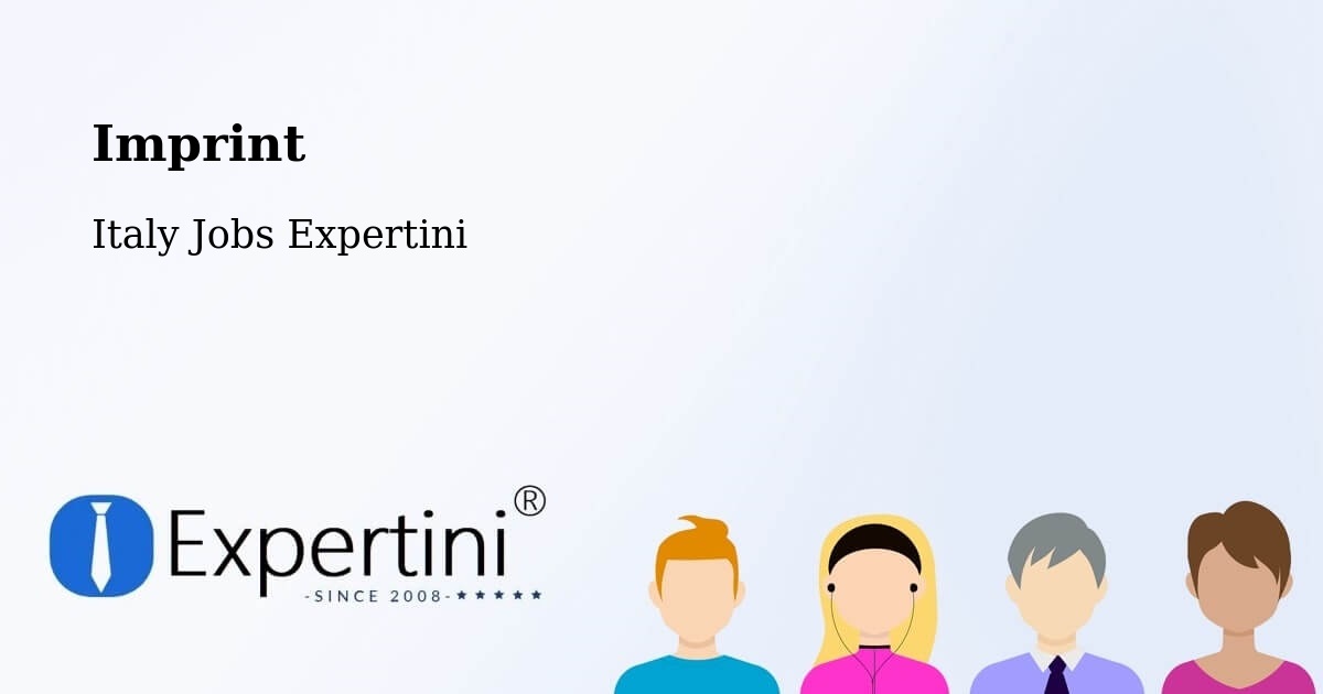 Imprint – Concesio - Italy Jobs Expertini